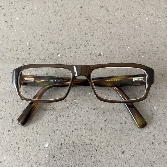 NIKE KIDS EYEWEAR 5524 200 TORTOISE 45/15/125 FLEX HINGE EYEGLASSES Frames ONLY - Picture 1 of 7